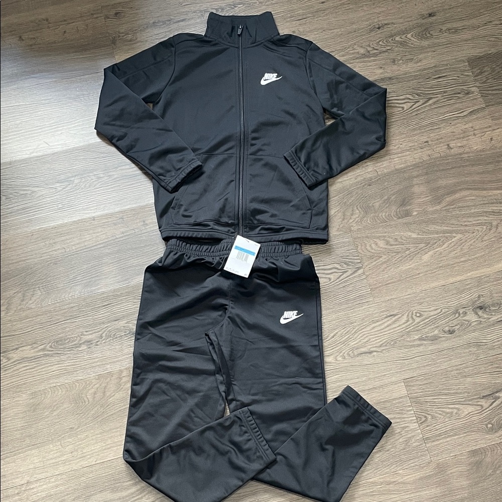 Nike Charcoal Full-Zip Tracksuit
